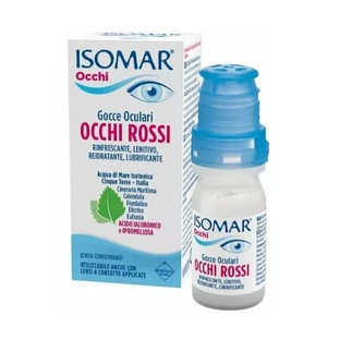 Augentropfen gegen gerötete Augen mit isotonischem Meerwasser, 10 ml, Isomar