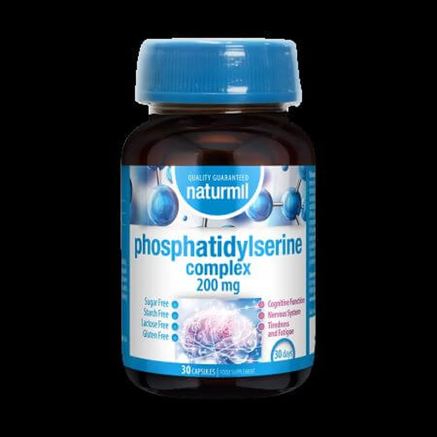 Fosfatidylserinecomplex, 200 mg, 30 capsules, Dietmed