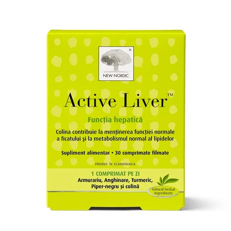 Active Liver 2x30 tablets, New Nordic