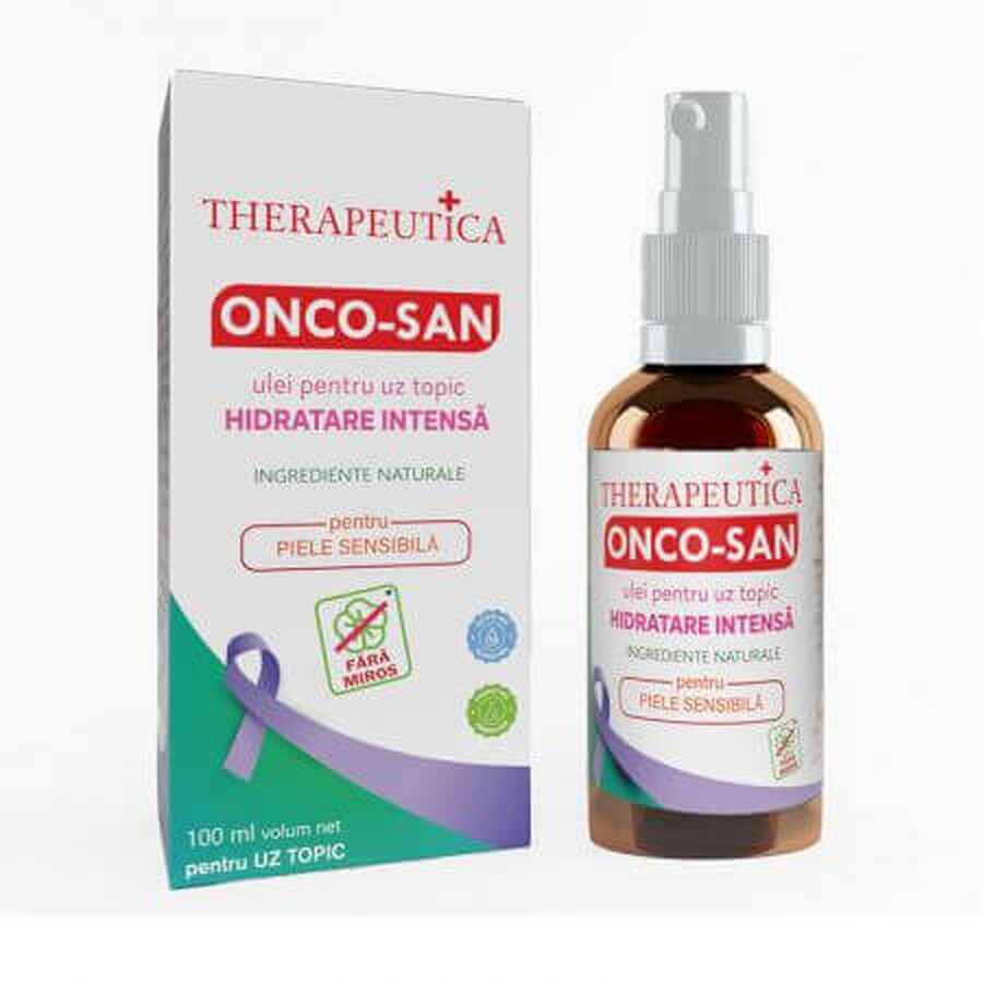 Therapeutica Onco-san geurloos, topische olie, 100 ml, Justin Pharma