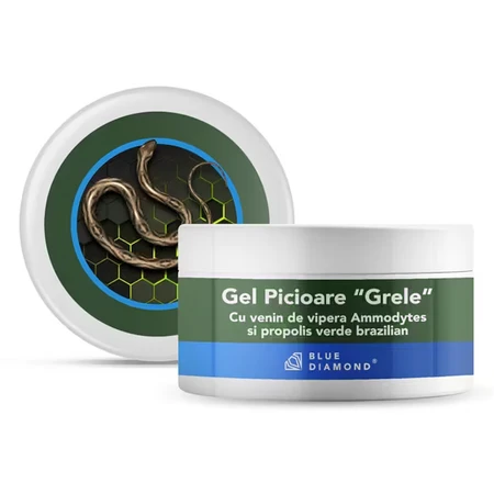 Gel Blue Diamond pour jambes lourdes, 200 ml
