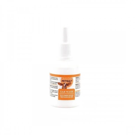 Petkult Ear Wash Ear Cleaning Solution, 40 ml