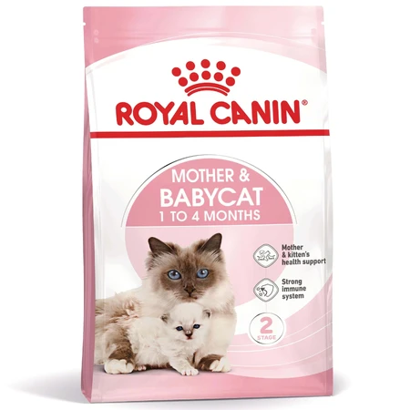 ROYAL CANIN Mother & BabyCat, croquettes pour chattes allaitantes et chatons, 2 kg