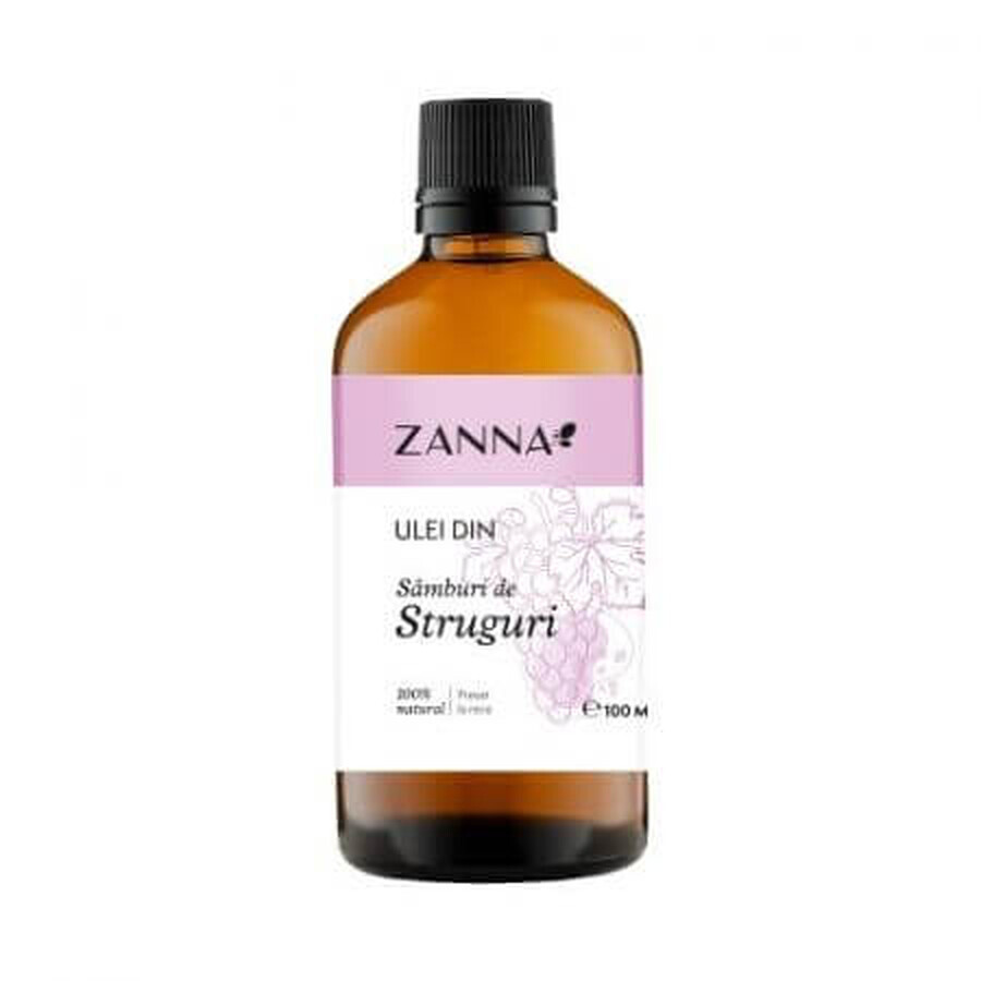 Ulei din samburi de struguri, 100 ml, Zanna