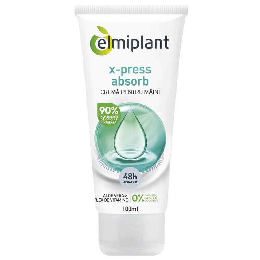 Xpress Absorb Handcreme, 100 ml, Elmiplant