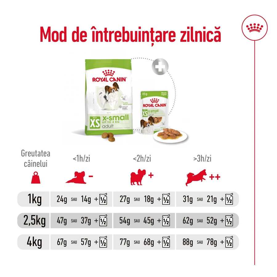 ROYAL CANIN X-Small Adult, pienso seco para perros, 500 g
