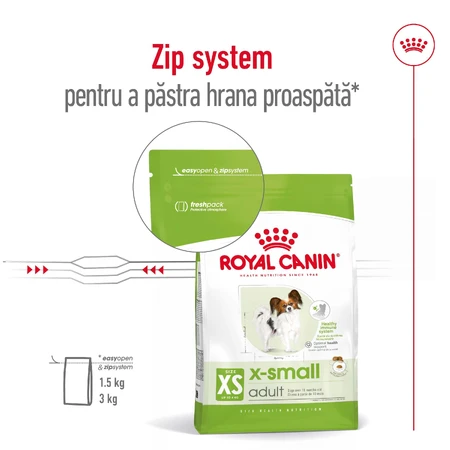 ROYAL CANIN X-Small Adult, pienso seco para perros, 500 g
