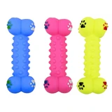 PAWISE Bone, kauwspeeltje voor honden, S-L, vinyl, voor tandjes, diverse kleuren