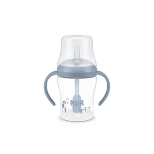Tasse d'apprentissage NUK Perfect Match avec paille en silicone, à partir de 8 mois, 150 ml