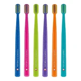 Curaprox | CS 5460 Ortho Ultra Soft | Toothbrush for Braces with Blue and Green Glitter | 1 pc