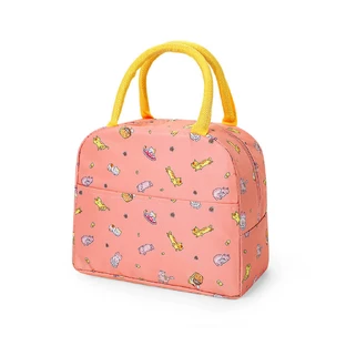 Bolsa térmica para el almuerzo de 5 litros, color ámbar | Gatos rosas