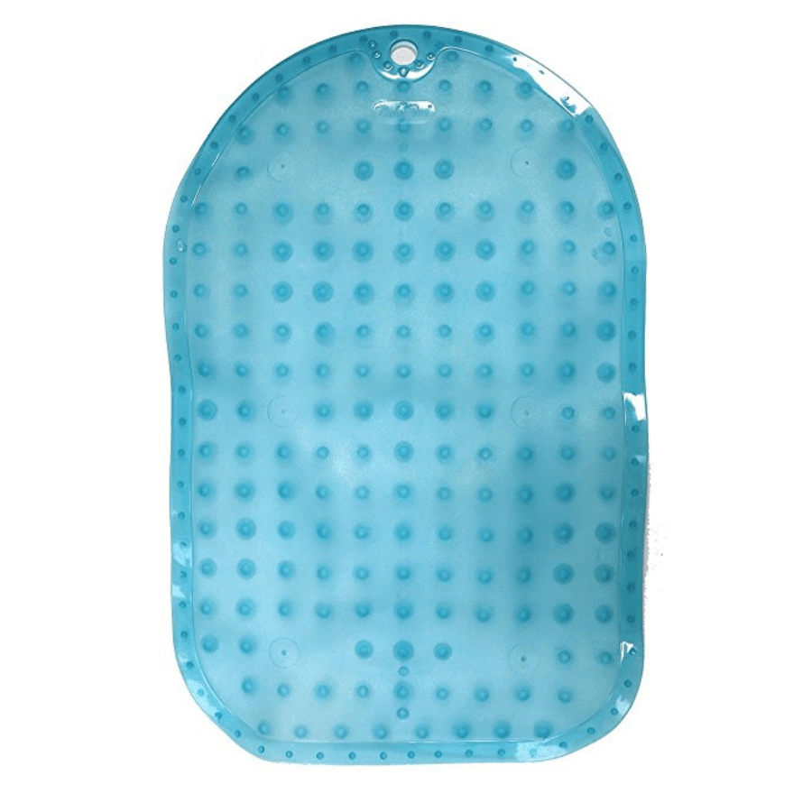 Tapis antidérapant pour salle de bain, Bleu, 70 X 35cm, Babyono