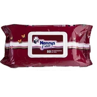 Nannys | Toallitas húmedas Baby's Wish | Toallitas para bebés con tapa | 80 unidades