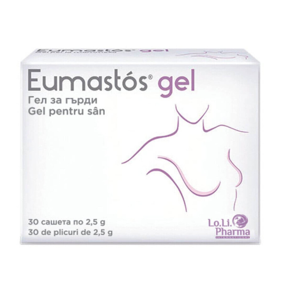 Eumastos gel, 30 sachets x 2,5 g, Loli Pharma
