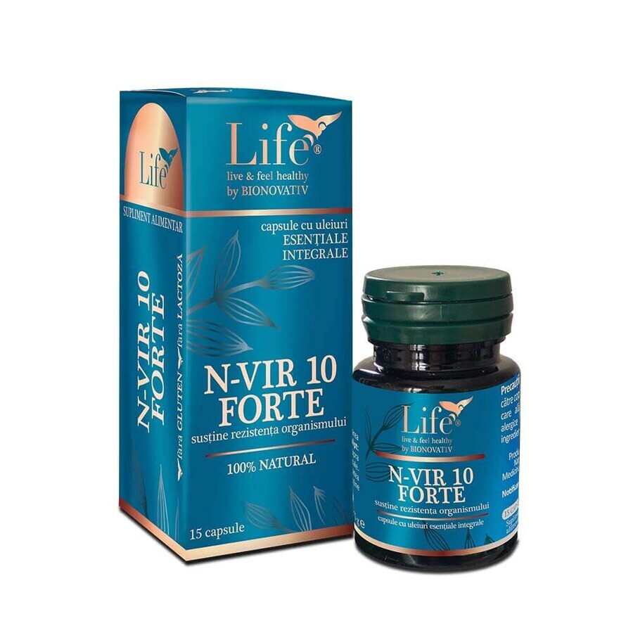 N-Vir 10 Forte Life, 15 capsule, Bionovative