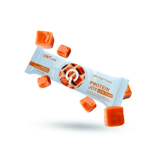 QNT | Joy Bar mit 36 % Protein – Knuspriger Karamell-Keks | 60 g 