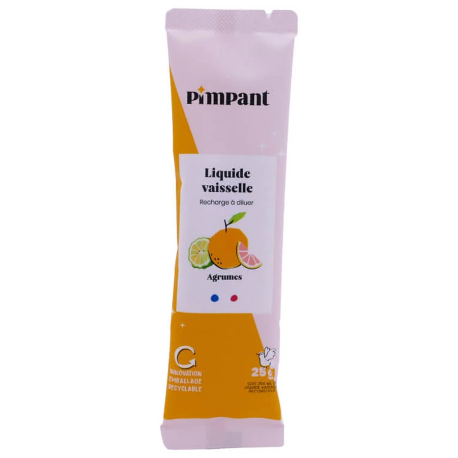 PIMPANT ZITRUS-SPÜLMITTEL NACHFÜLLPACKUNG 25 G