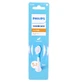 PHILIPS SONICARE KIDS NAVULPAKKET: 2 TANDBORSTELKOPPEN VOOR KINDEREN