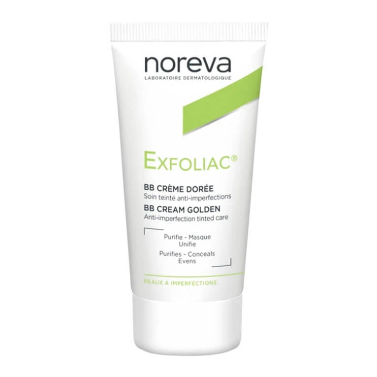 NOREVA EXFOLIAC BB GOLD CREAM 30 ml