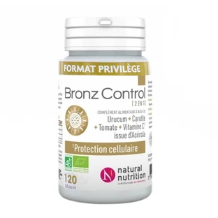 NATURAL NUTRITION BRONZ CONTROL 120 CAPSULES