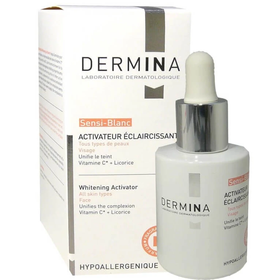 DERMINA SENSI-BLANC AKTYWATOR ROZJAŚNIAJĄCY 30 ml: ceny i cechy