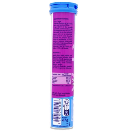 UPSA HYDRAFIZZ HYDRA FRUCTE ROȘII FĂRĂ ZAHĂR 16 COMPRIMATE