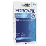 ARKOPHARMA FORCAPIL: FORTALECIMIENTO, VITALIDAD Y BRILLO, 180 CÁPSULAS
