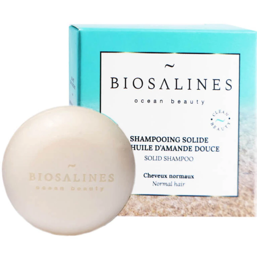 BIOSALINES ȘAMPON SOLID CU ULEI DE MIGDALE DULCI 20G