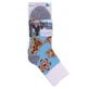 CALCETINES HIDRATANTES AIRPLUS ALOE CABIN, AZUL GINGERBREAD, TALLA 35-41