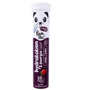 PANDA TEA IDRATAZIONE & ENERGIA RIBES NERO-FRAGOLA 20 COMPRESSE