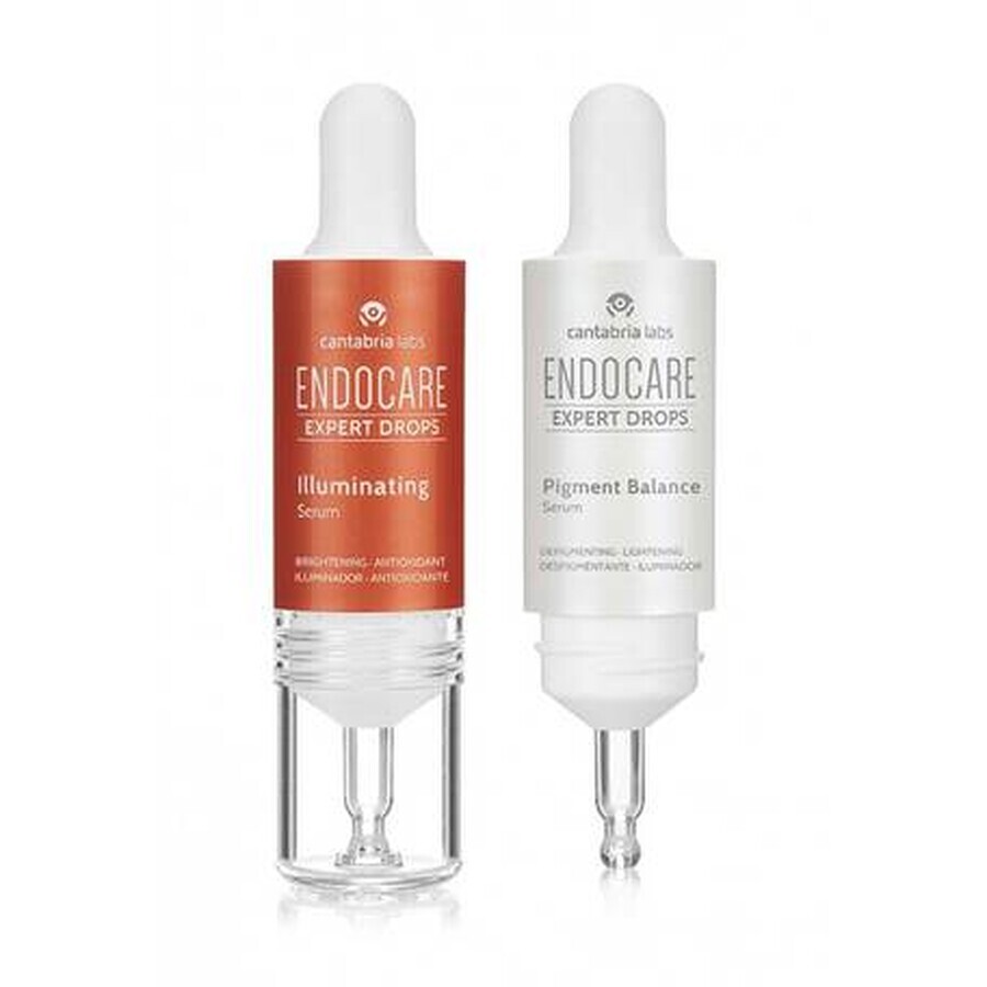 Kit de gouttes expertes pour la dépigmentation Endocare, 2 x 10ml, Cantabria Labs