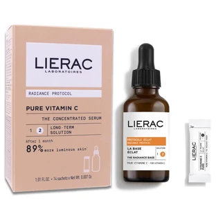 LIERAC RADIANCE PROTOCOL REINES VITAMIN-C-SERUM 30 ML + 14 BEUTEL
