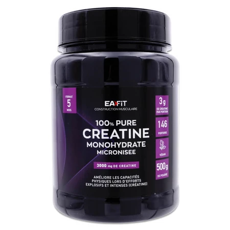 EAFIT 100% PURE CREATINE MONOHYDRATE 500G