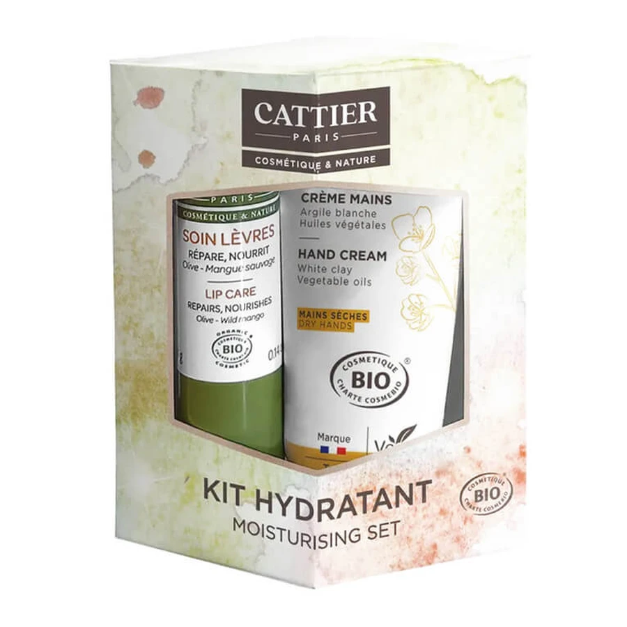 ZESTAW DO NAWILŻANIA DŁONI I UST CATTIER ORGANIC: ceny i cechy