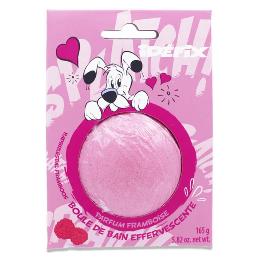 LE COMPTOIR DU BAIN IDEFIX BOULE DE BAIN EFFERVESCENTE FRAMBOISE 165G