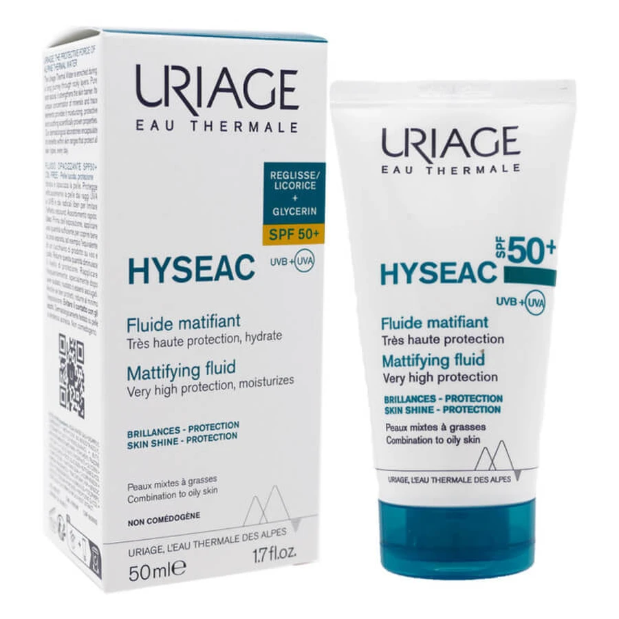 URIAGE HYSEAC FLUID MATIFIANT SPF50+ 50 ml