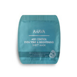 Ahava Age Control Even Tone & Brightening Sheet Mask, 17 g