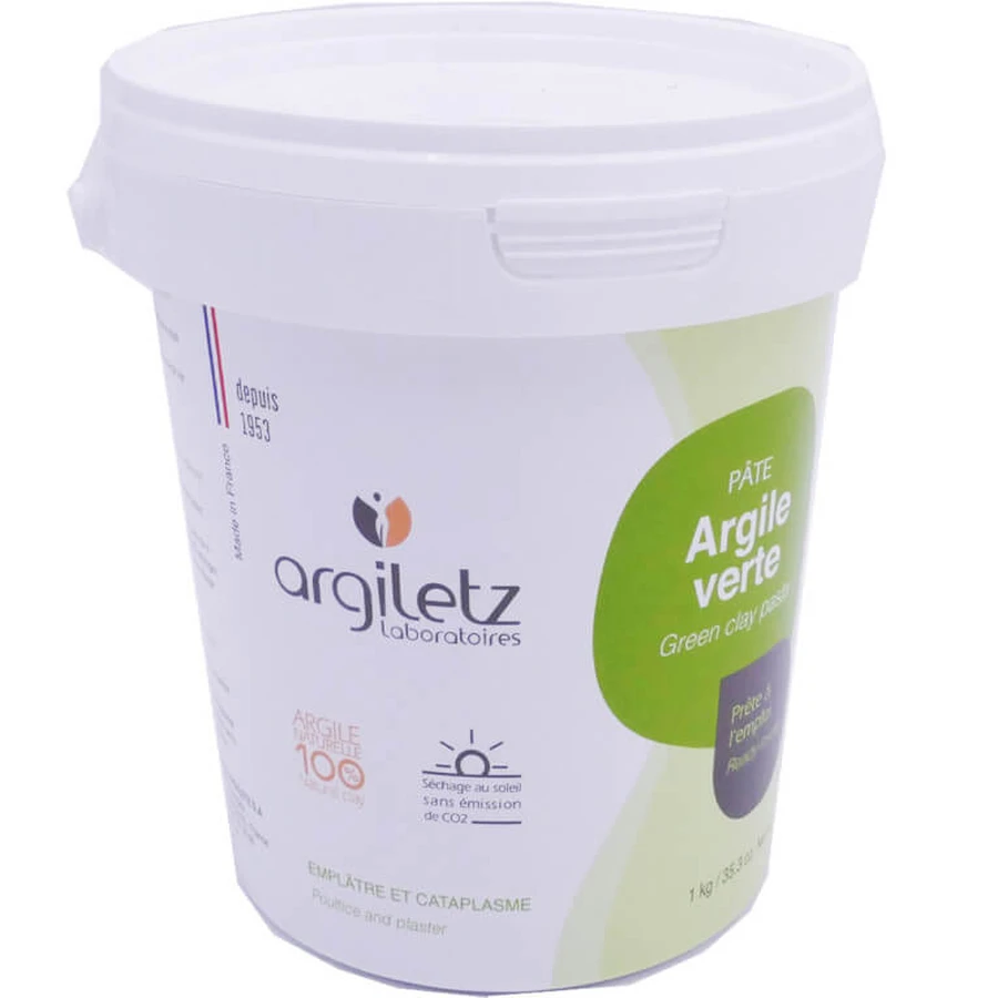 ARGILETZ GROENE KLEI-KOMPRESS 1 KG
