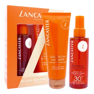 LANCASTER MY SUN ROUTINE DUO: OLEJEK DO SKÓRY SUCHEJ SPF 30 + BALSAM PO OPALANIU