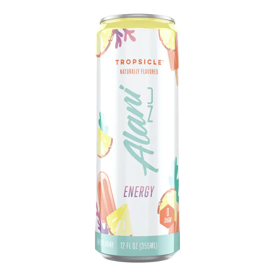 Alani Nu Energy, énergisant aromatisé à la crème glacée Tropsicle, 355 ml