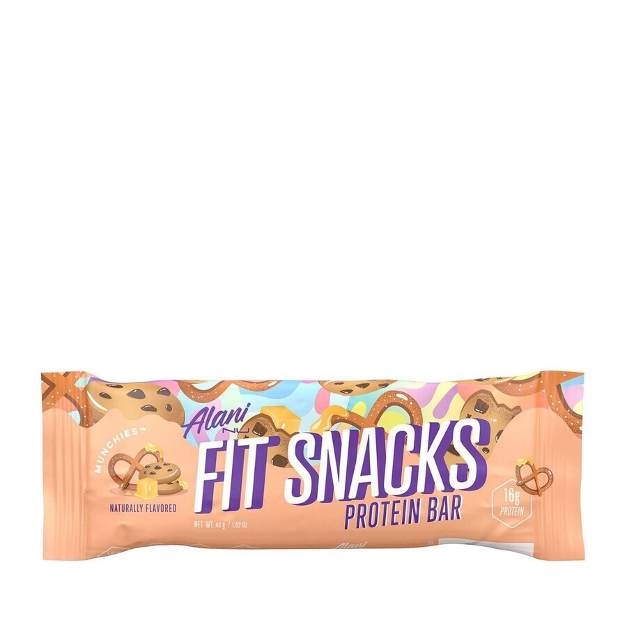 Alani Nu Fit Snacks Munchies Barre protéinée aromatisée, 46 g