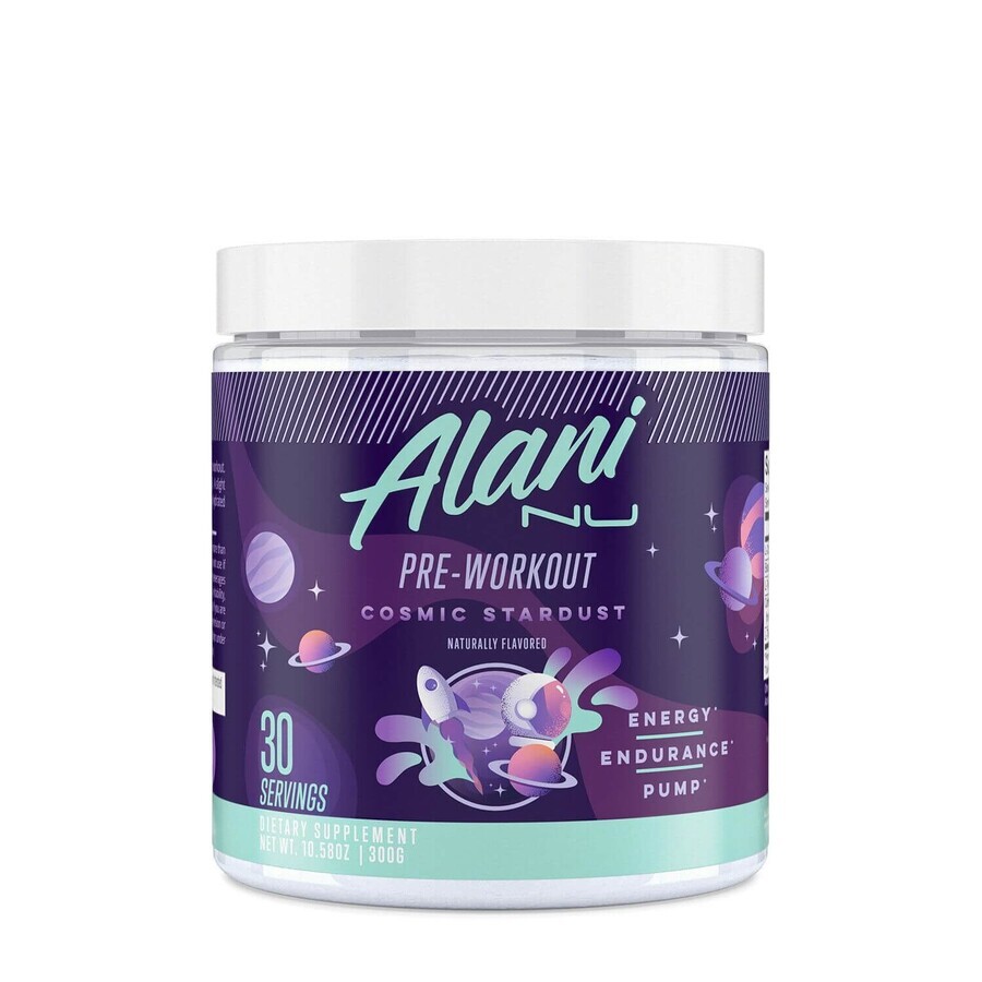 Alani Nu Pre-Workout Avec Arôme Cosmic Stardust, 300 G