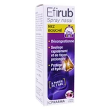 3C PHARMA EFIRUB NEUSSSPRAY TEGEN EEN VERSLAPTE NEUS 30 ML