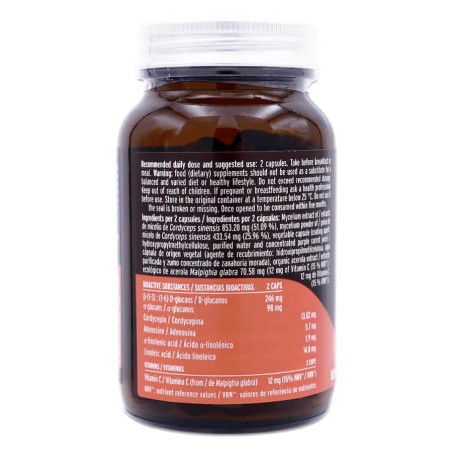 MICO-CORD CORDYCEPS 70 CAPSULES - HIFAS DA TERRA