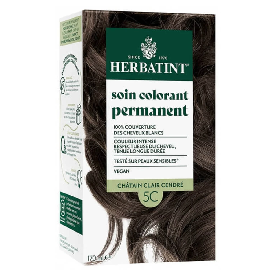 HERBATINT KLEURBEHANDELING 5C LICHT ASBRUIN 170 ML