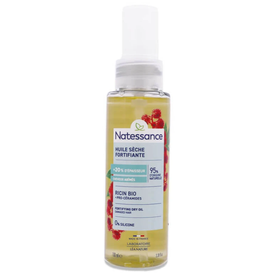 NATESSANCE ORGANIC OLEJ RYCINOWY WZMOCNIAJĄCY – OLEJ DO WŁOSÓW NA SUCHO 100 ML: ceny i cechy