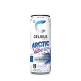 Celsius® Energy Drink Arctic Vibe Boisson Énergisante Gazeuse Fruits des Bois, 355 ml