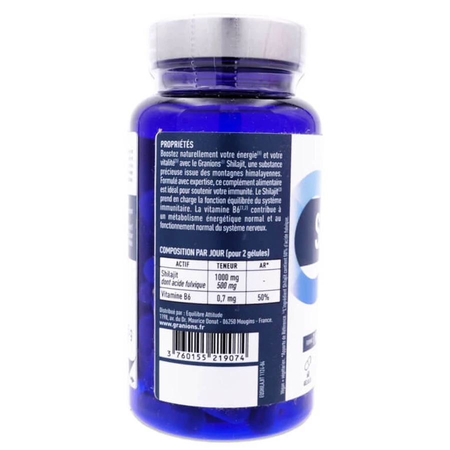 SHILAJIT-GRANULAAT 1000 MG 60 CAPSULES