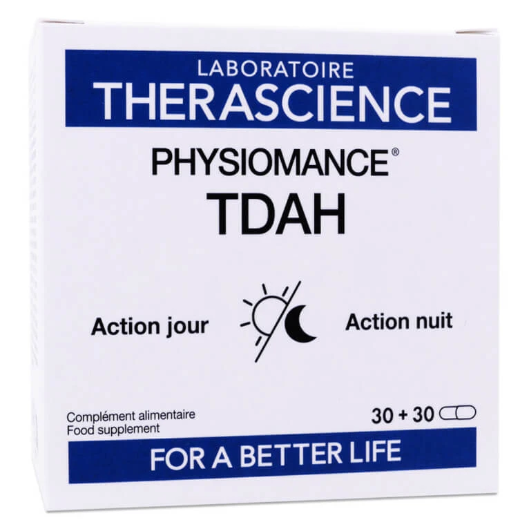 THERASCIENCE PHYSIOMANCE ADHD DAG & NACHT 60 CAPSULES