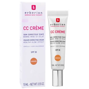 ERBORIAN CC CREAM SPF 30, KLEUR CARAMEL, 15 ML